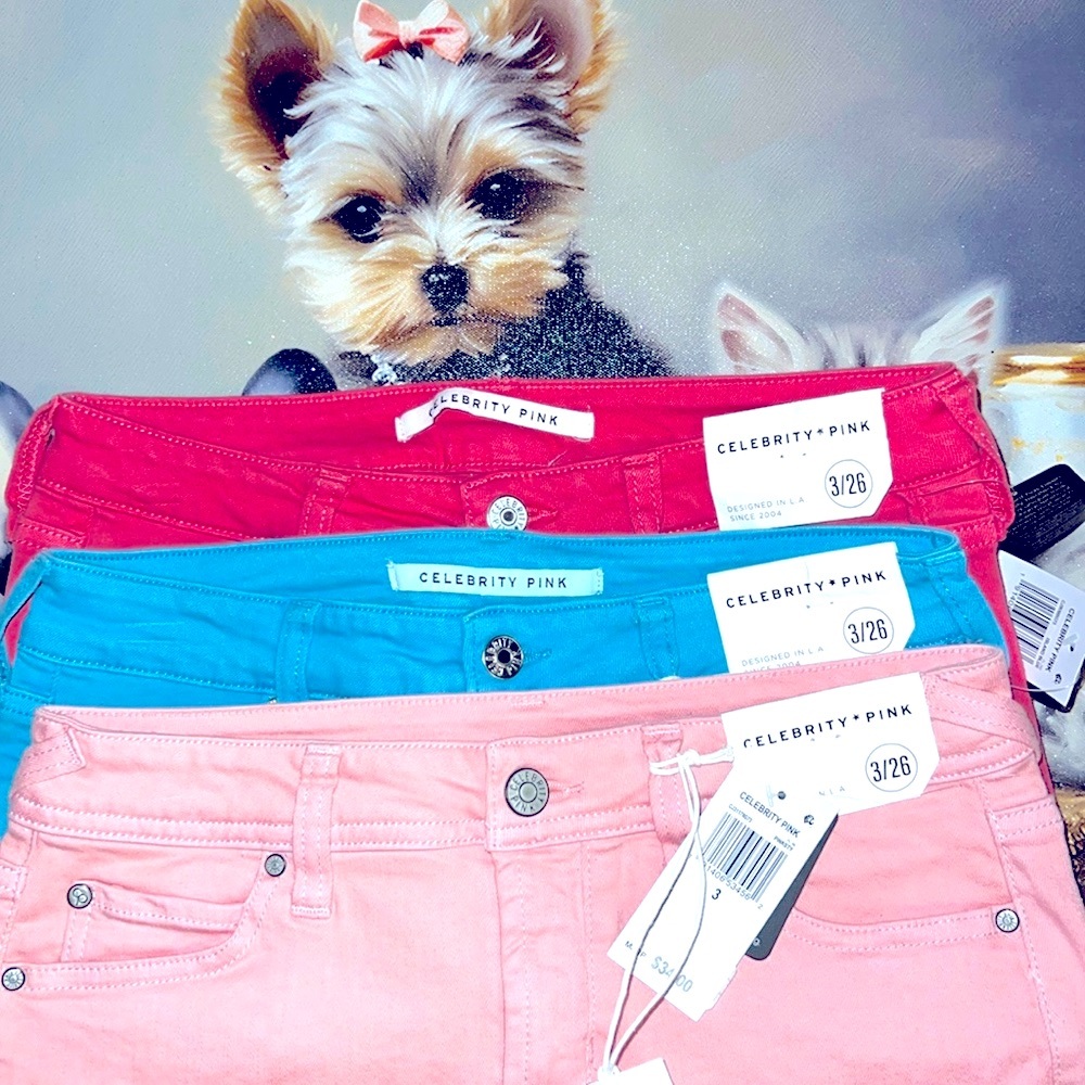3 for $25 sale Celebrity Pink jean Shorts sizes 3